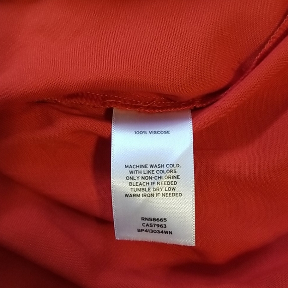 NWT BP. Claudia Sulewski Tie neck top keyhole (4x) - Picture 6 of 8